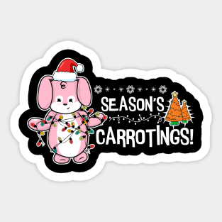 Seasons Carrotings! Sticker